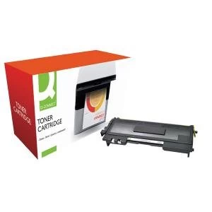 image of Q-Connect Compatible Solution Brother Black Laser Toner Ink Cartridge TN2005