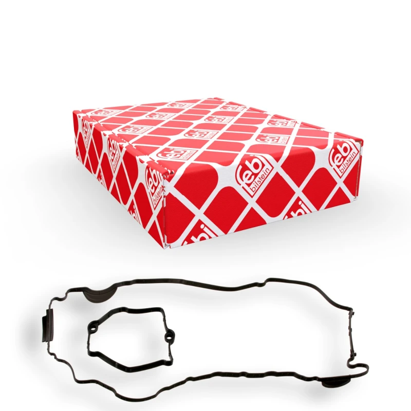 Image of FEBI BILSTEIN 38908 Gasket Set, rocker cover Rubber Rubber Gasket Set,rocker cover (979)