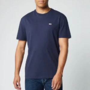 Image of Tommy Jeans Mens Tommy Classics T-Shirt - Twilight Navy - L