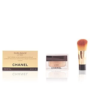 Image of SUBLIMAGE LE TEINT teint creme #B20 pot en verre et pinceau