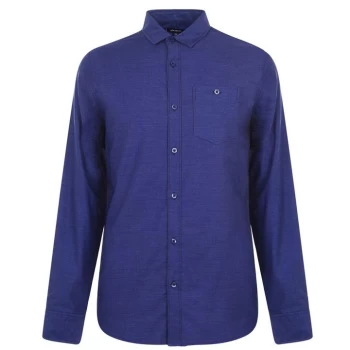 Image of Kangol Long Sleeve Shirt Mens - Navy