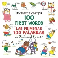 Image of richard scarrys 100 first words las primeras 100 palabras de richard scarry