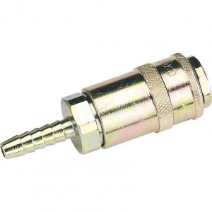 Image of Draper PCL Air Line Coupling With Tailpiece 1/4" Bsp Pack of 1