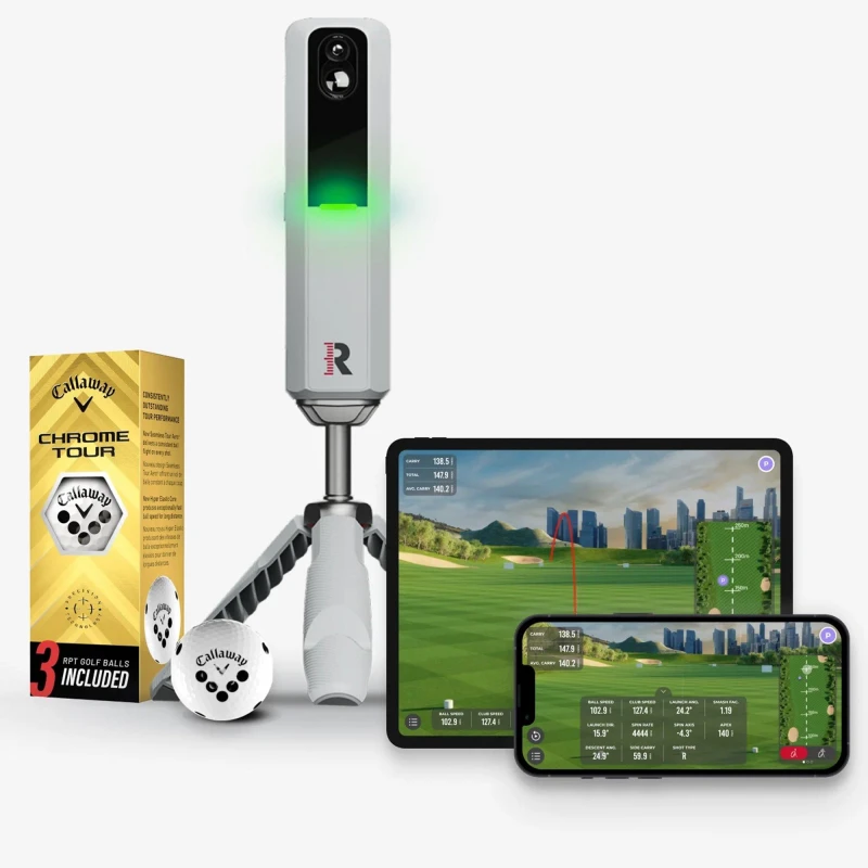Image of RAPSODO Pro Golf Mobile Launch Monitor, Silver/Grey 694685733058