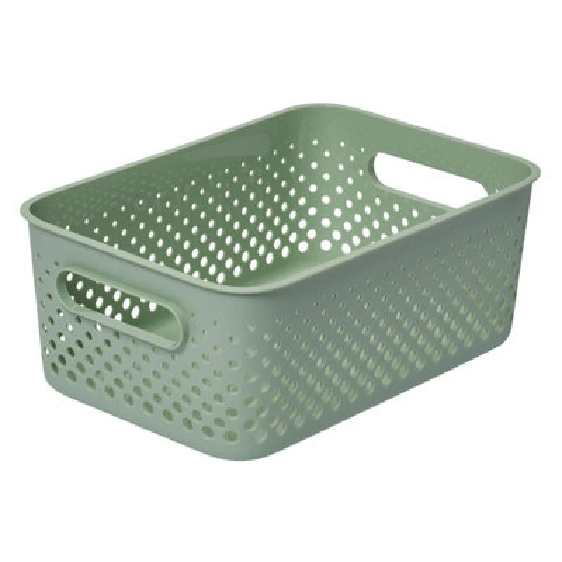 Image of Smartstore Essence Medium Beach Grass Storage Basket, 5.6L