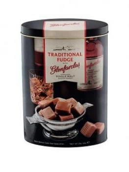 image of Glenfarclas Single Malt Scotch Whisky Flavoured Fudge Tin 250G