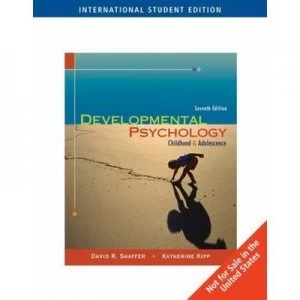 Image of Developmental Psychology by David R Shaffer Book
