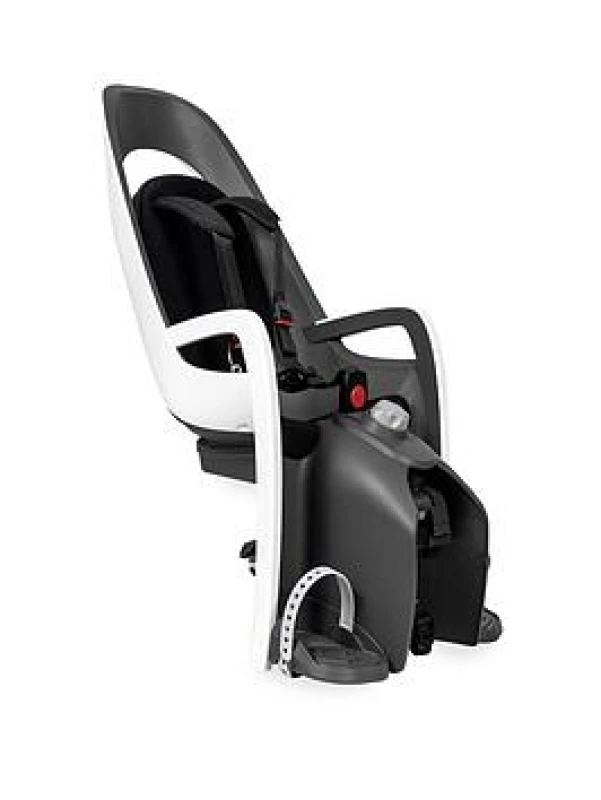 Image of Hamax Caress Child Bike Seat Pannier Rack Adapter - White Unisex One Size