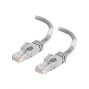 image of C2G .5m Cat6 550 MHz Snagless Crossover Cable - Grey