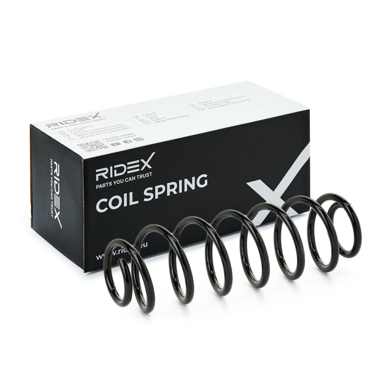 Image of Coil spring RIDEX 188C0868