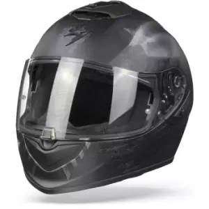 Image of Scorpion EXO-1400 Air Asio Matt Black Silver M