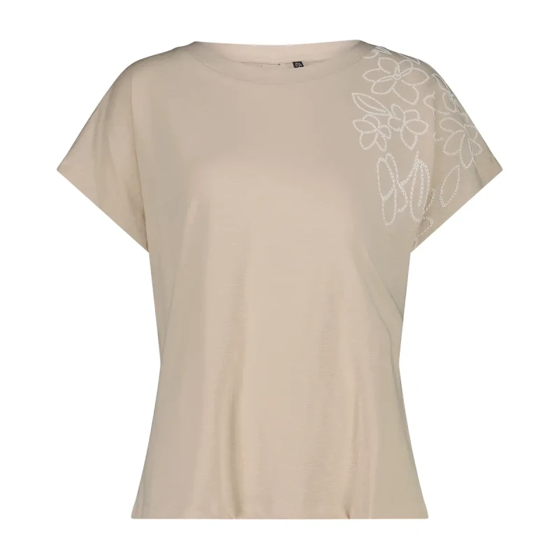 Image of CMP Womens T-Shirt CMP Beige Female XS