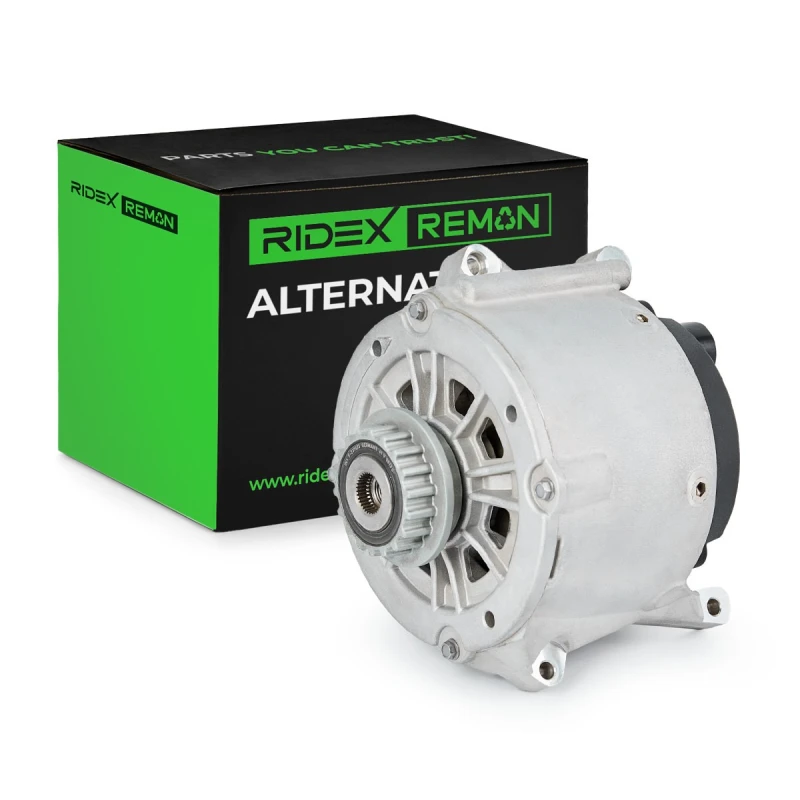 Image of RIDEX REMAN 4G0850R Generator Alternator Charging Current: 190A, Voltage: 12V, with integrated regulator Alternator (4)