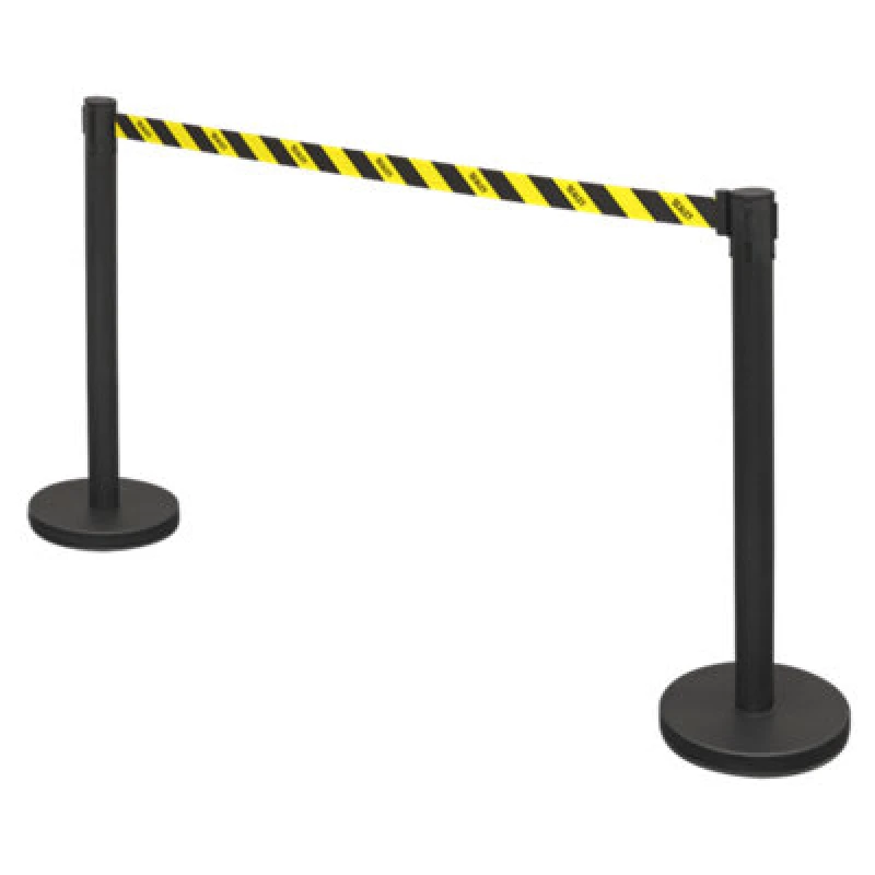 Image of Sealey EV23 Retractable Safety Belt Barrier Post Set EV23