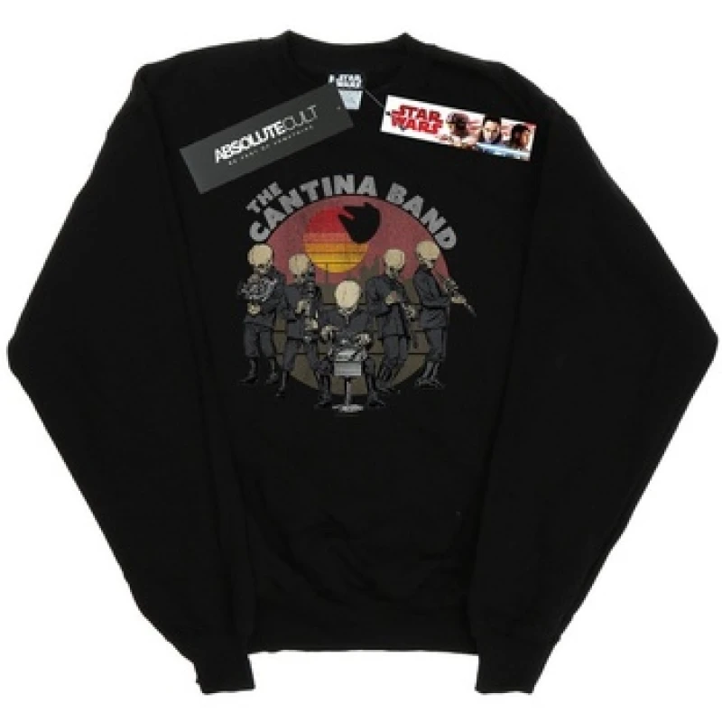 Image of Star Wars Cantina Band Sweatshirt Black male