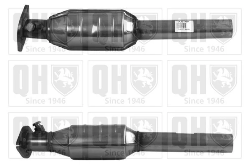Image of QUINTON HAZELL Catalytic converter QUINTON HAZELL QCAT90614H