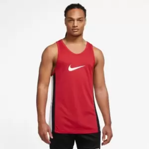 image of Nike Dri-FIT Icon Mens Basketball Jersey - Red