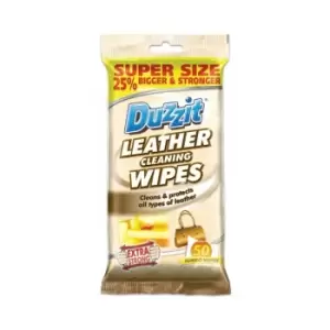 image of Duzzit - Leather Cleaning Wipes Pack 50 - DZT099