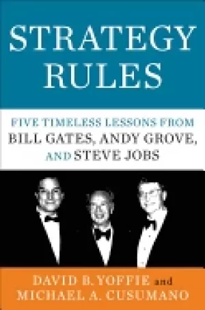 Image of strategy rules five timeless lessons from bill gates andy grove and steve j