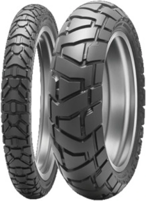 Image of Dunlop Trailmax Mission ( 150/70B17 TL 69T Rear wheel, M+S marking, M/C ) Motorcycle tires
