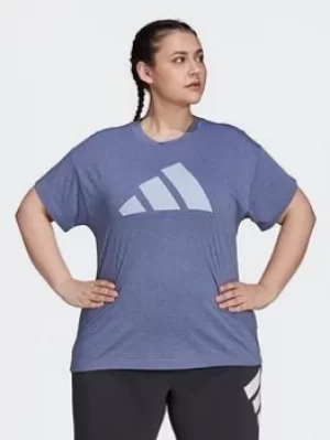 Image of adidas Sportswear Winners 2.0 T-Shirt (plus Size), Pink, Size 1X, Women