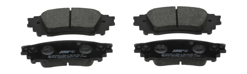 Image of Brake pad set JURID 574001J