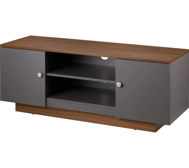 Image of TTAP Venice 1200 mm TV Stand for up to 65" TVs - Grey, Brown,Silver/Grey 5060526642004