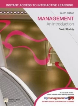 Image of Management by David Boddy Book