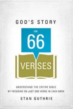 Image of Gods Story in 66 Verses by Stan Guthrie Book