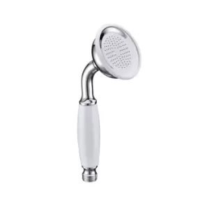 image of Traditional White Shower Handset - Camden