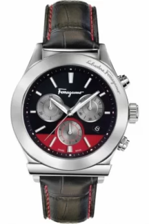 Mens Salvatore Ferragamo 1898 Chronograph Watch FFM100016