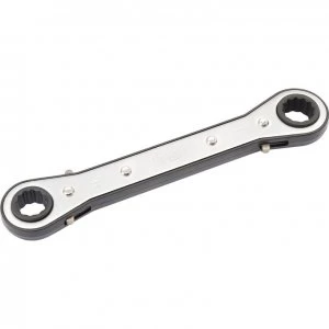 Image of Draper Expert Ratchet Ring Spanner Metric 15mm x 17mm