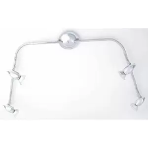 Image of Habo Flexi 4 Bulbs polished chrome