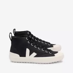 Image of Nova High Top Trainers in Organic Canvas