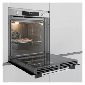 Image of Hoover HOXC3B3158IN Built In Electric Single Oven in Stainless Steel 80L