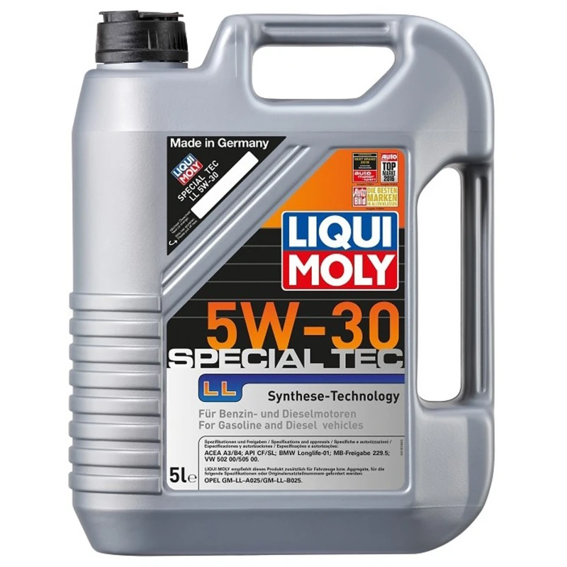 Image of LIQUI MOLY 2448 Engine oil Capacity: 5l, 5W-30, Synthetic Oil Engine Oil (1862)