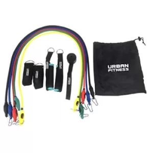 Image of Urban Fitness 11pc Resistance Tube Set