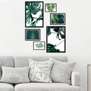 Image of SET_003 Multicolor Decorative Framed Painting (6 Pieces)