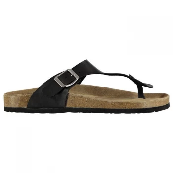 Image of SoulCal Cork Toe Pst Ladies - Black