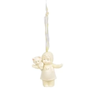Image of Cat Lady Snowbaby Hanging Ornament