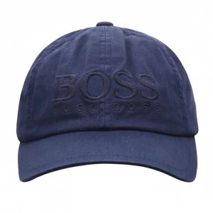 Image of BOSS Fritz Logo Cap - Navy