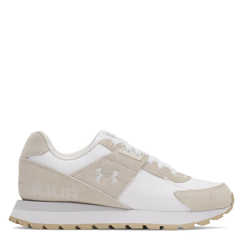 Image of Under Armour Womens Essential Runner Off White female 4 (37.5)