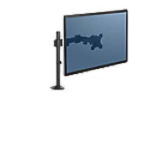 Image of Fellowes Single Monitor Arm Reflex Series Height Adjustable 27 Black