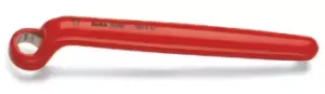 Image of Beta Tools 89 MQ10 VDE 1000V Insulated Single Ring Spanner 10mm 000890110