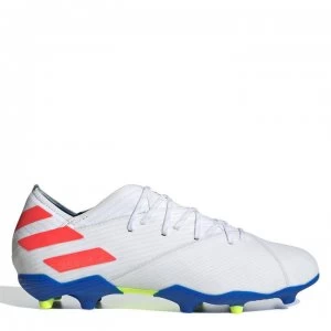 Image of adidas Nemeziz Messi 19.1 Junior FG Football Boots - White/Red/Blue