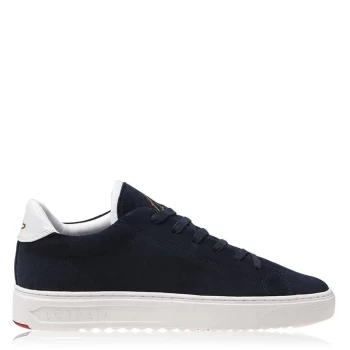 Image of Loyalti Patriot Suede Trainers - Navy/White