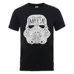 Image of Star Wars Imperial Army Storm Trooper Galactic Empire T-Shirt - Black