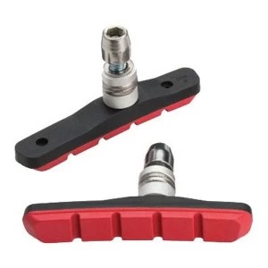 image of Jagwire MTB Sport Brake Pads (Offset) Red