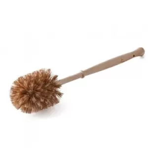 image of eco living Plastic Free Toilet Brush - Smaller Brush (FSC 100%)