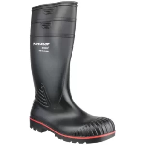 Image of Acifort Heavy Duty Full Safety Wellington Black Size 11